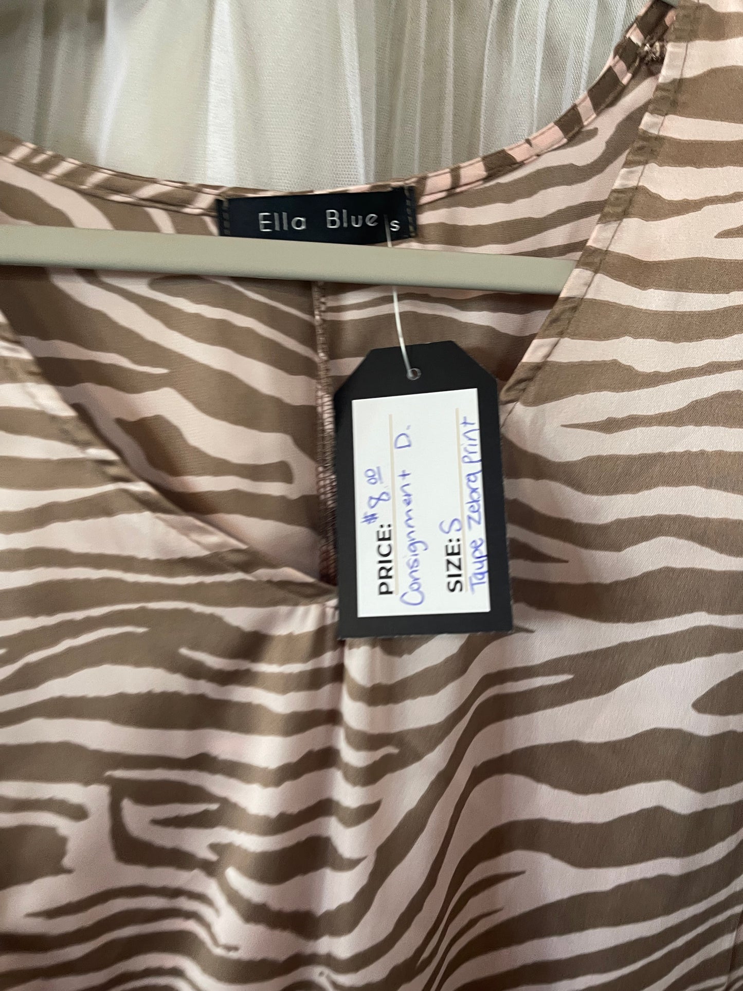Tube zebra print