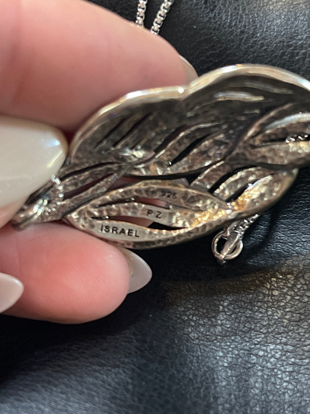 PZ 925 ISAREAL Signature Maker’s Mark For Or Paz Creations