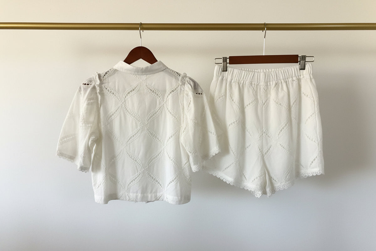 Love Wednesday 2 pc shorts set