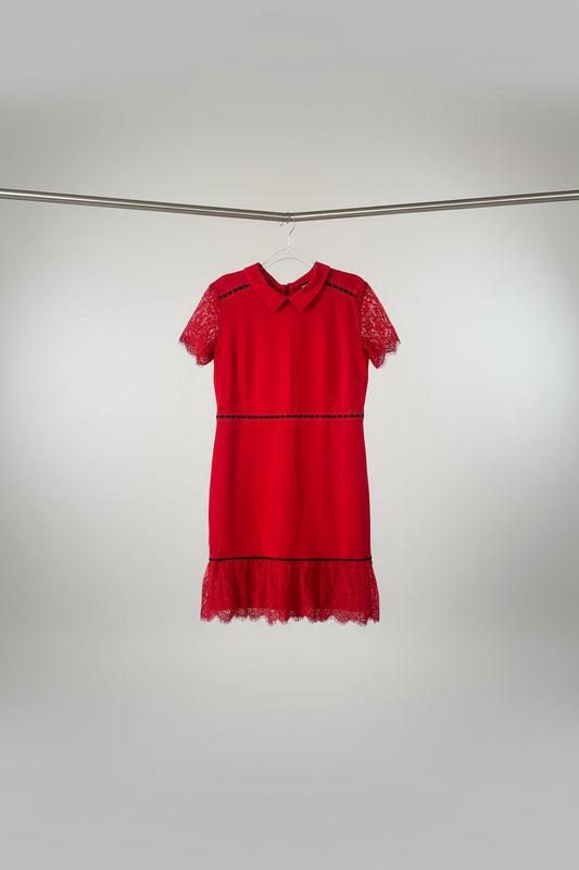 Karl Lagerfeld Red Dress