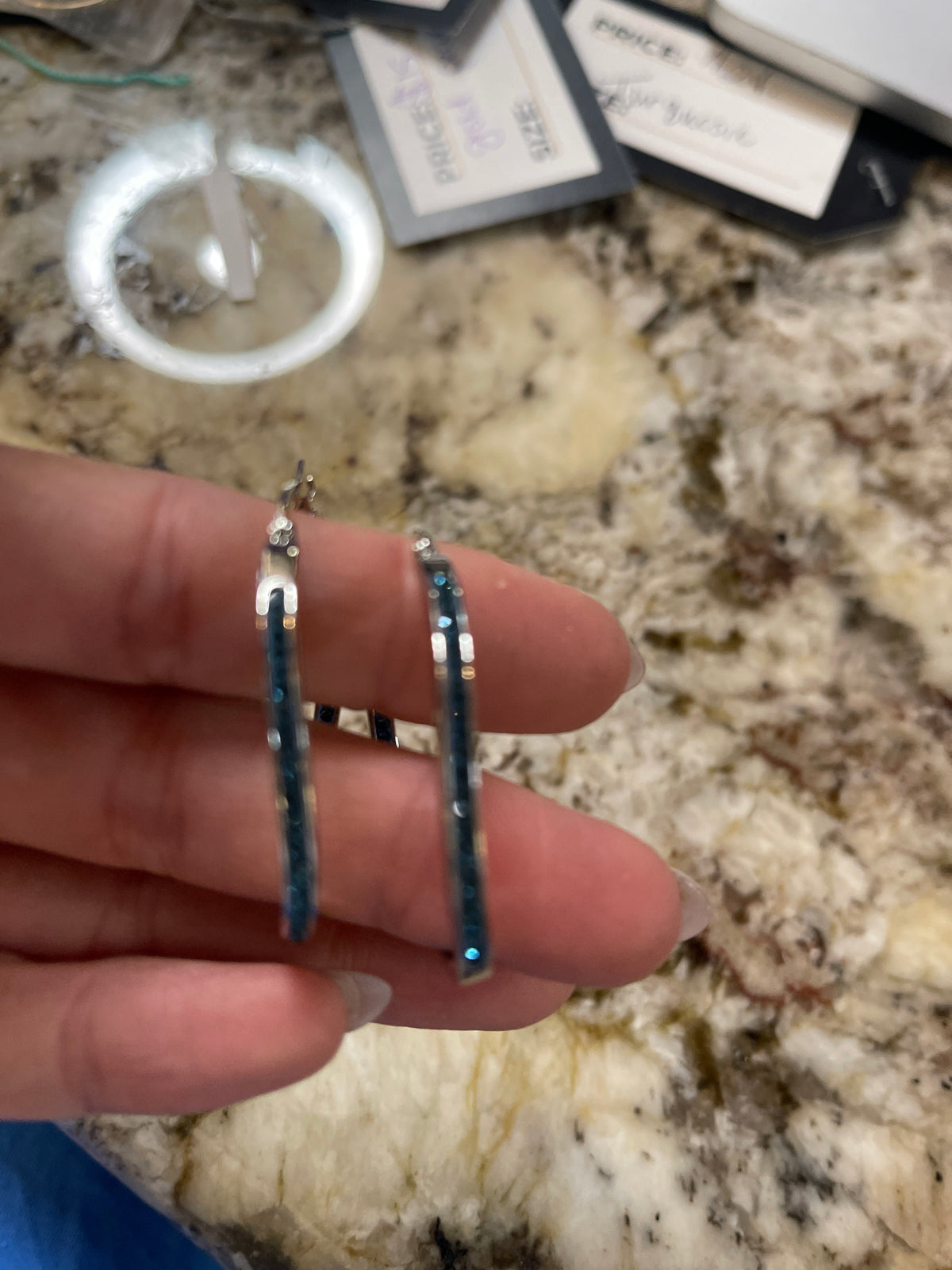 JCM stainless Steel hoop Earrings