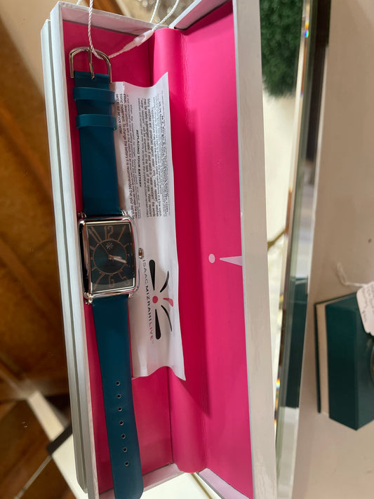 1990 Turquoise Isaac Mizrahi Watch