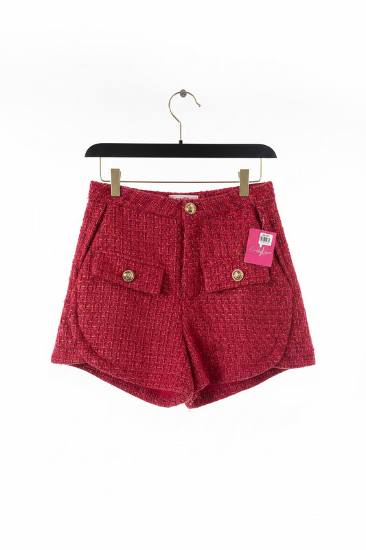 Buddy Love shorts with gold buttons