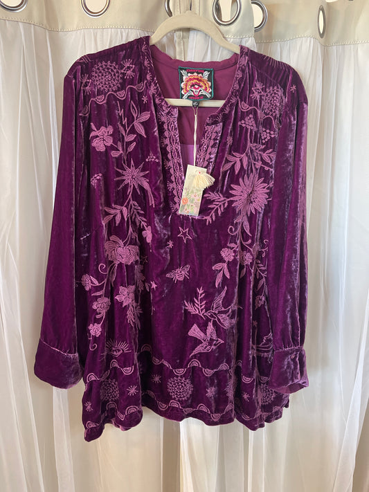 Johnny Was Henley Voyager Tunic brand new with tags
