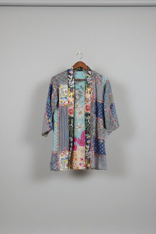 Johnny Was reversible silk kimono