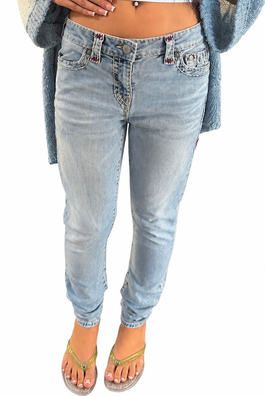 True Religion Jennie Curvy Mid-rise Skinny Jeans ￼