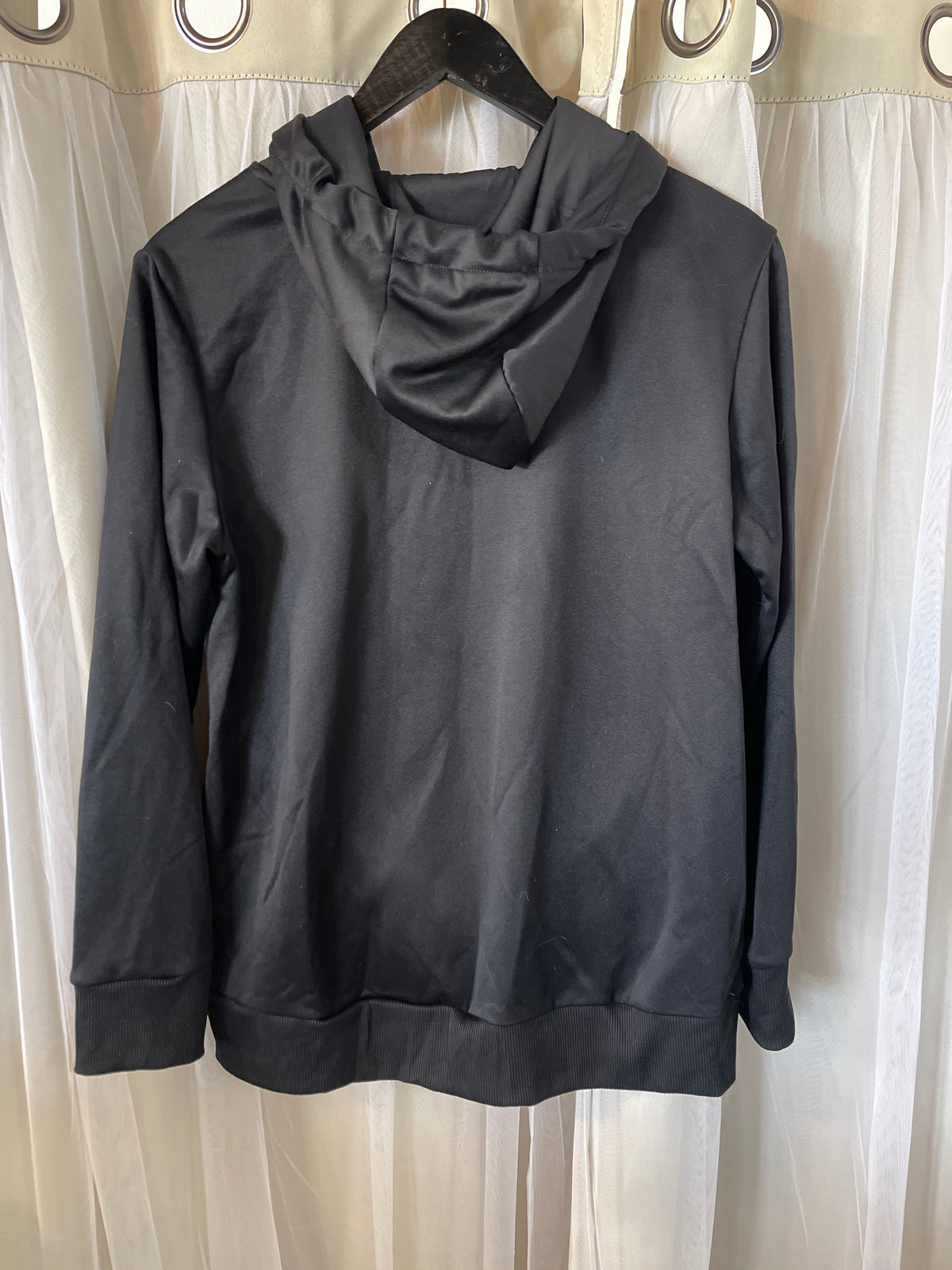 Mondetta black mens pullover hoodie size small