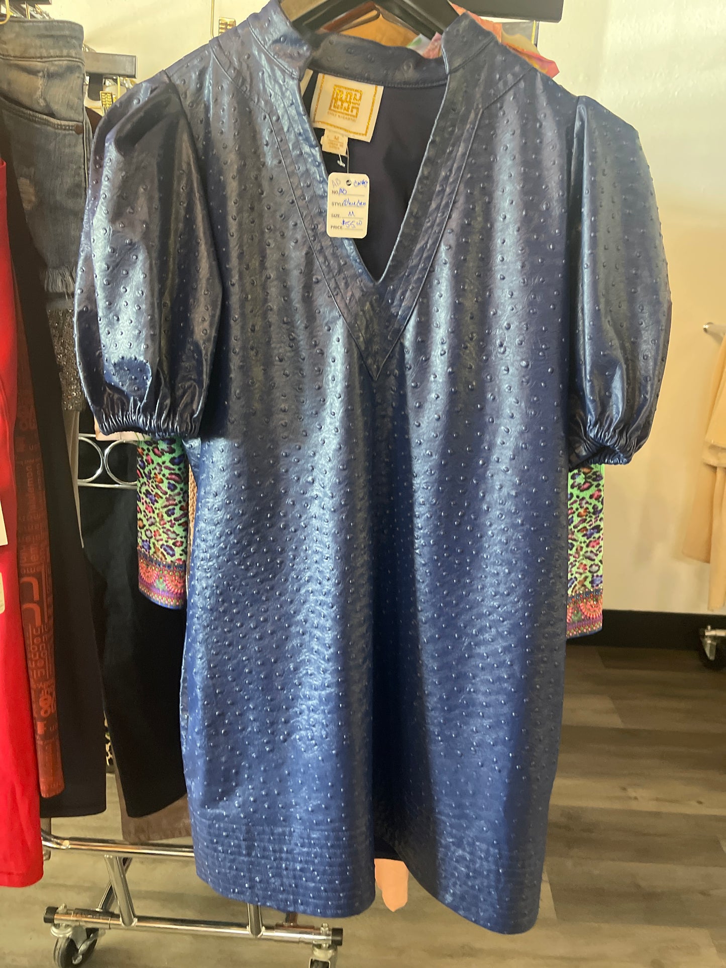 Blue dress