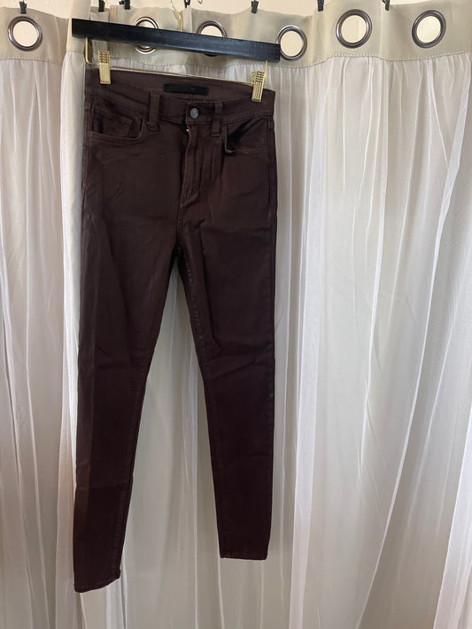 Joe’s Jeans coated denim finish