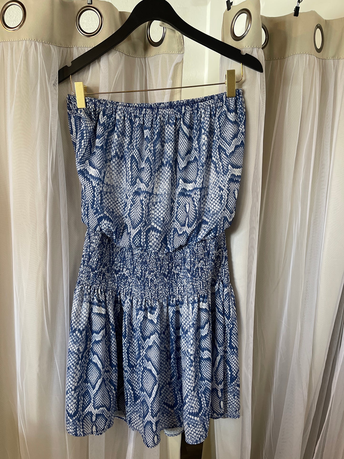 Glam strapless dress