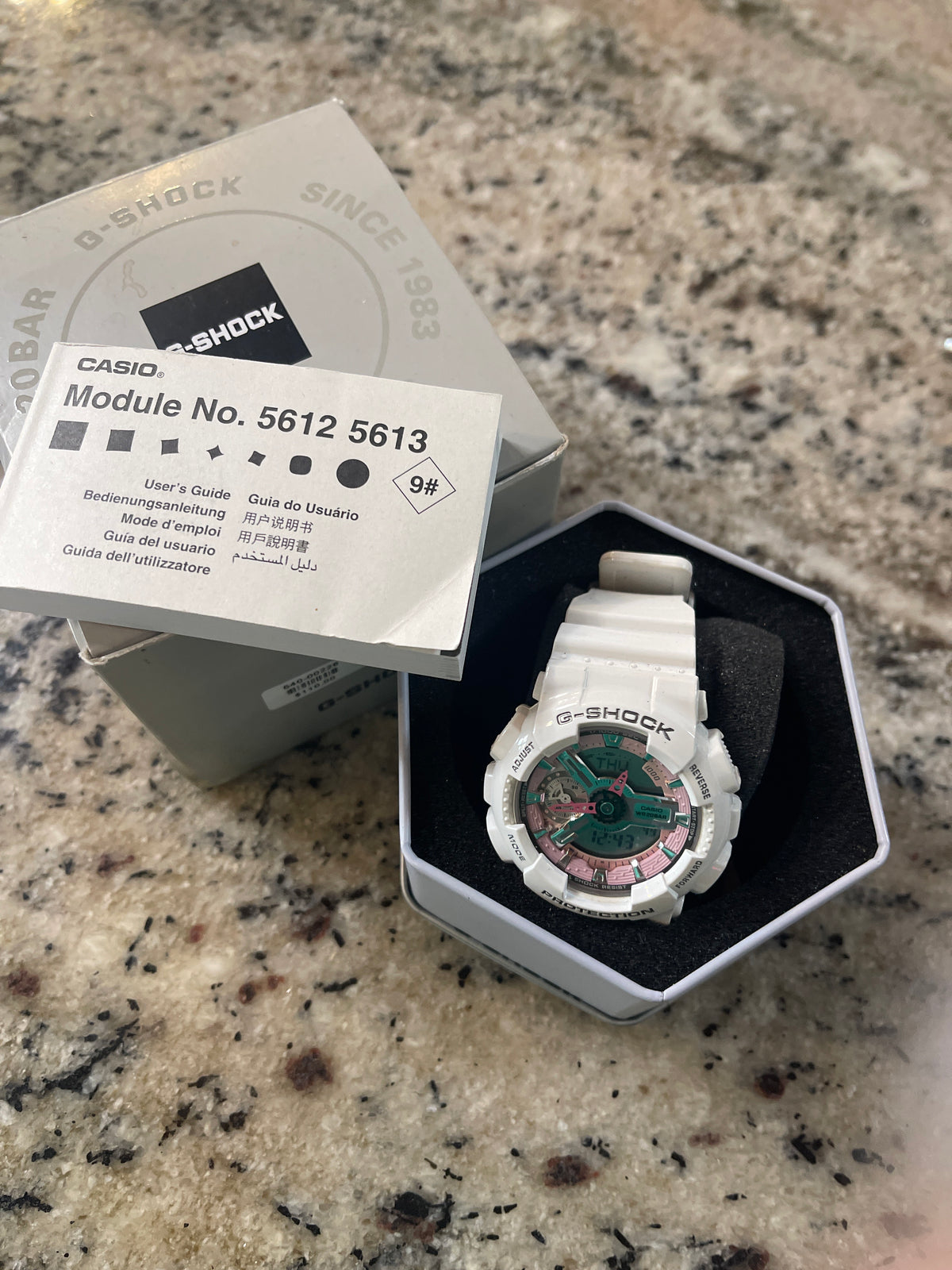 Casio G-Shock Women's S-Series Analog-Digital Watch (Model: GMA-S110MP-7A)