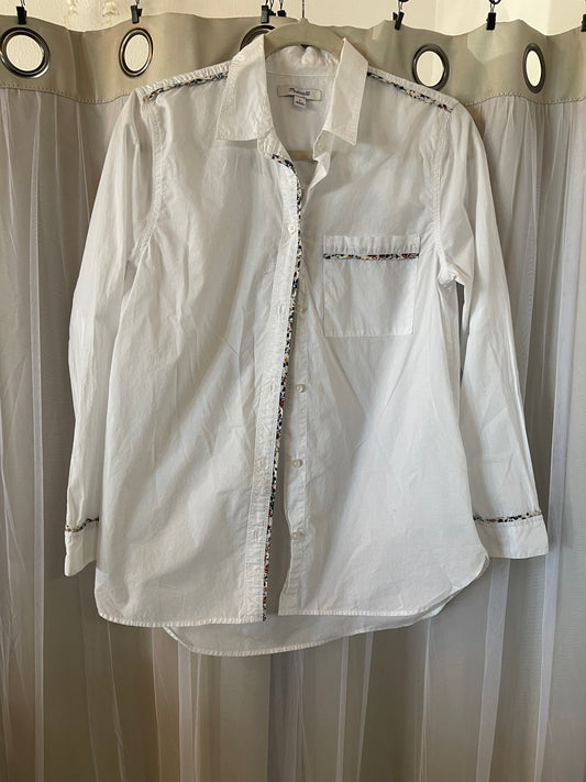 Madewell White Button Up
