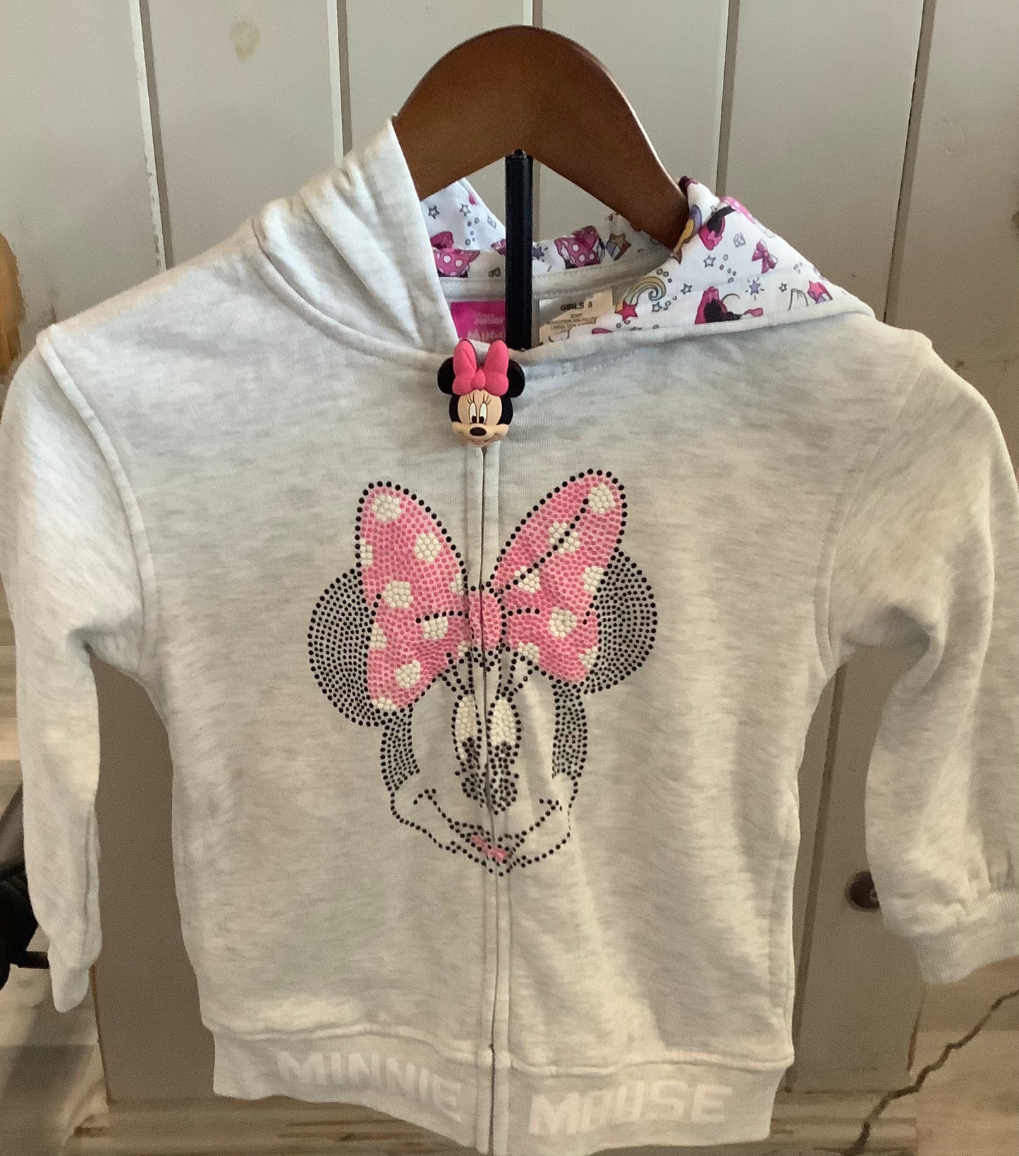 Minnie Mouse girls hooded jacket