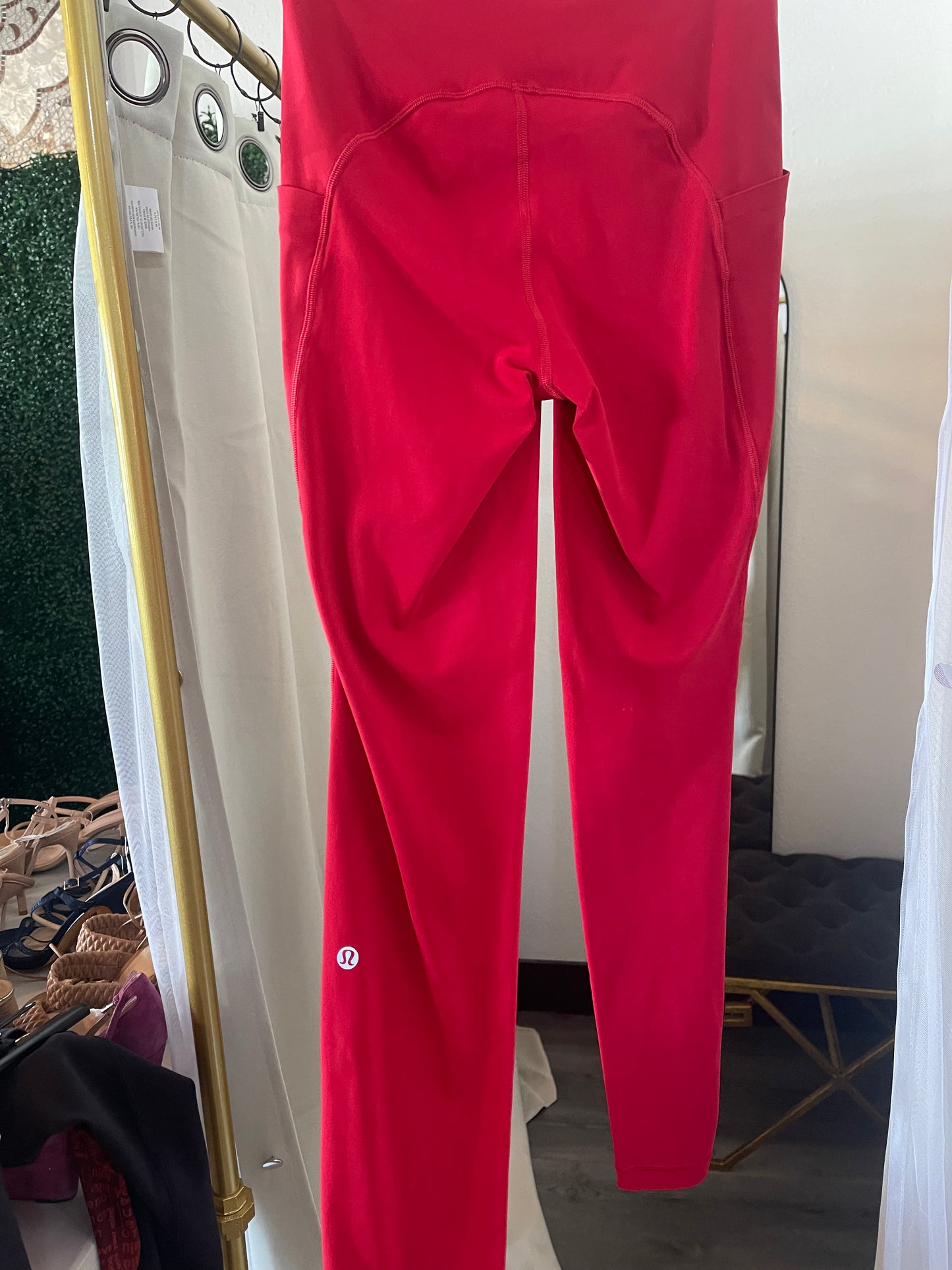 Lululemon red leggings