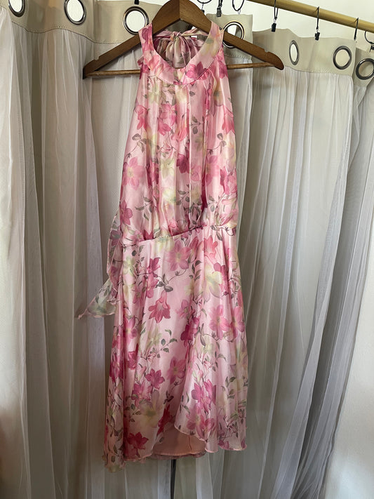 Gardenia Halter Mini Dress