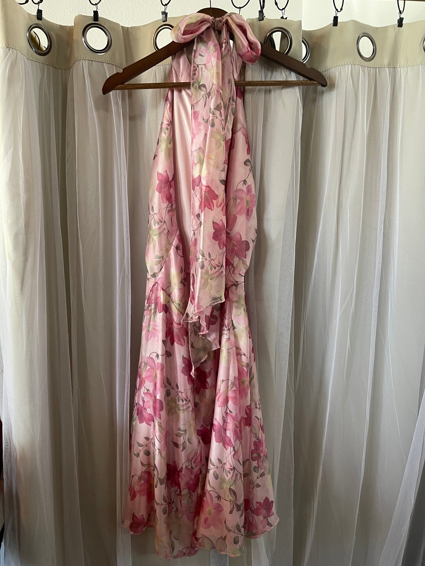 Gardenia Halter Mini Dress