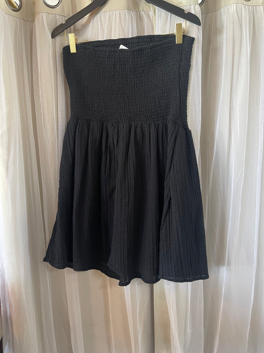 strapless romper