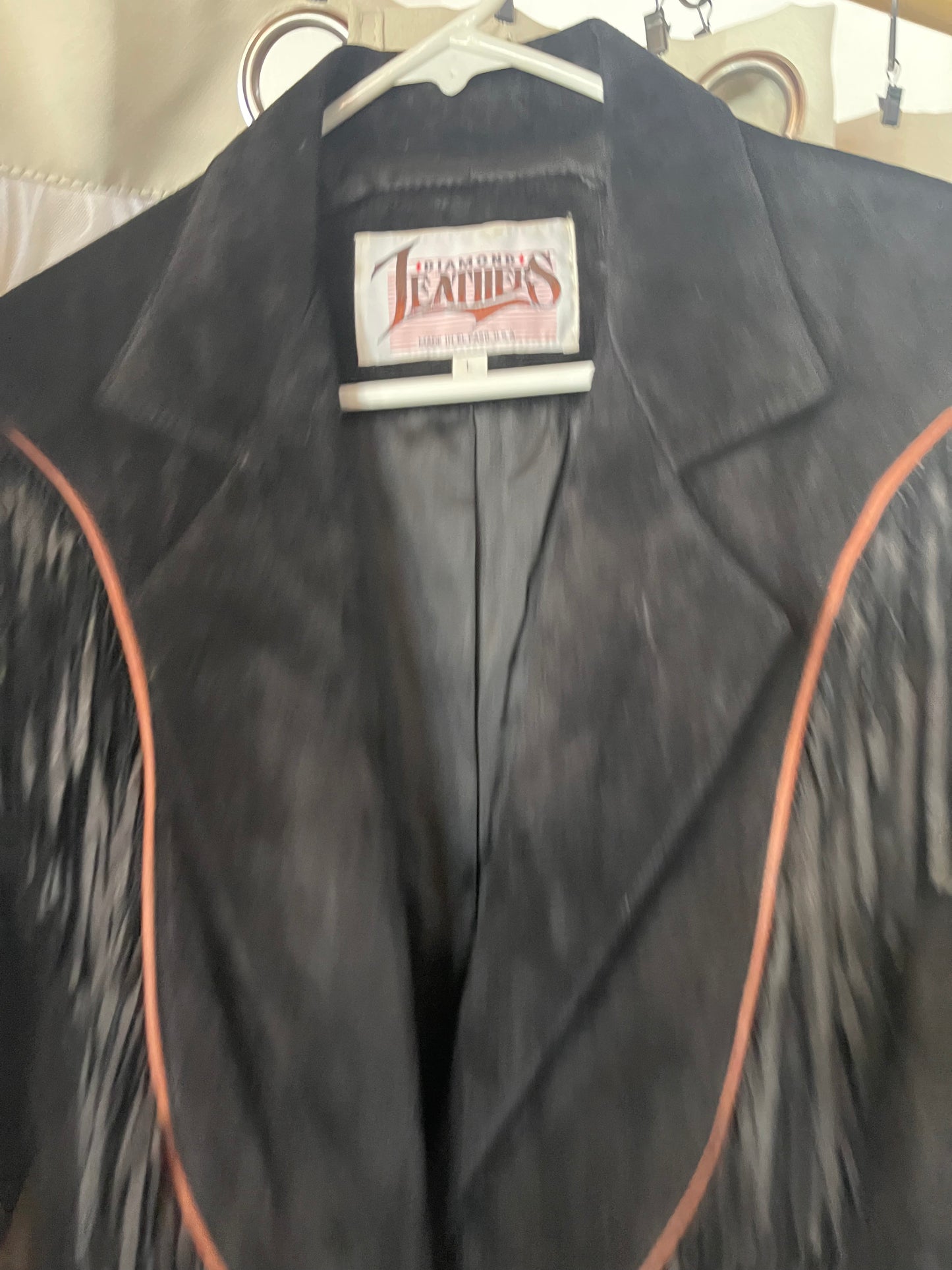 black suede jacket