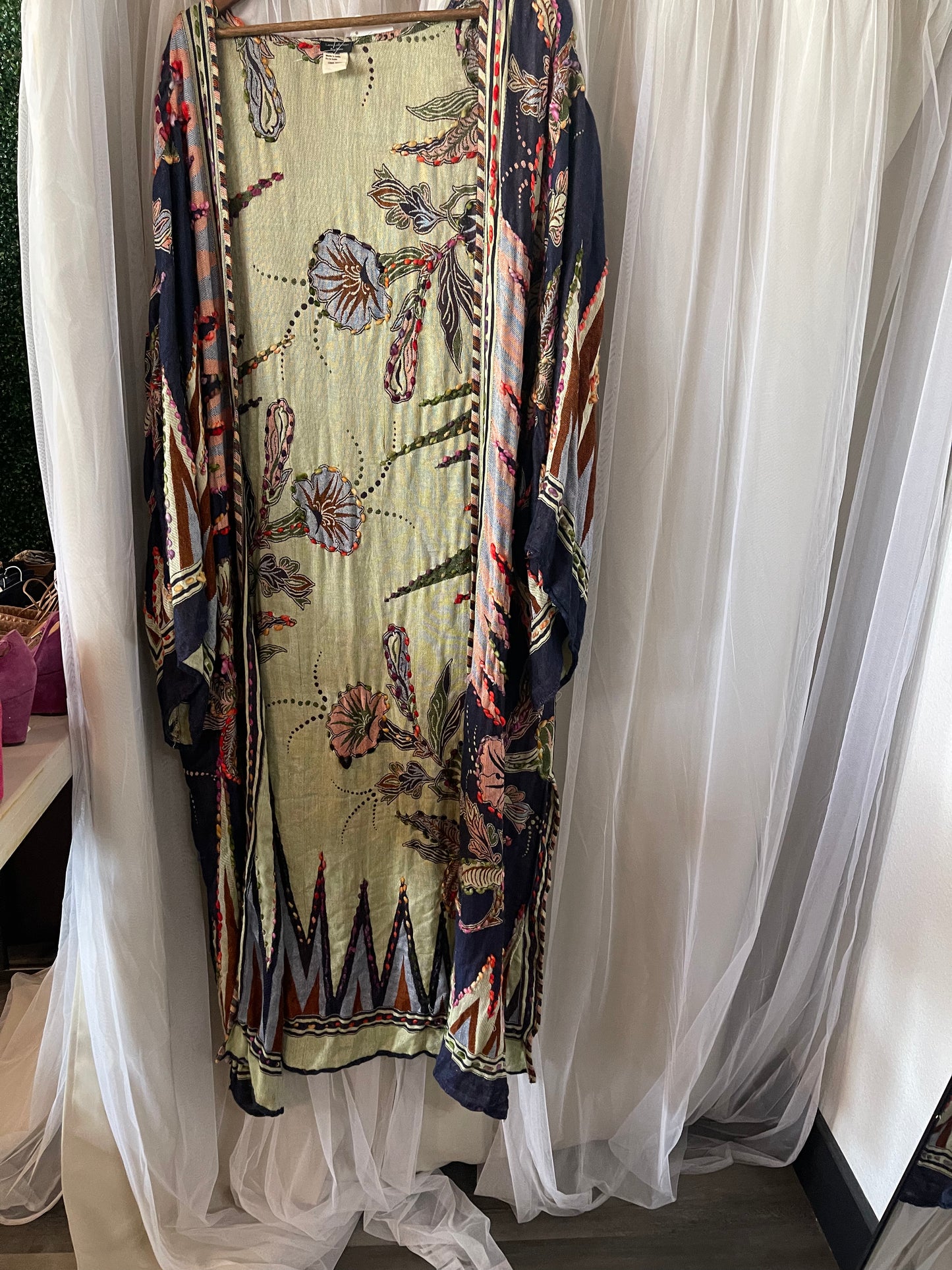 floral kimono duster