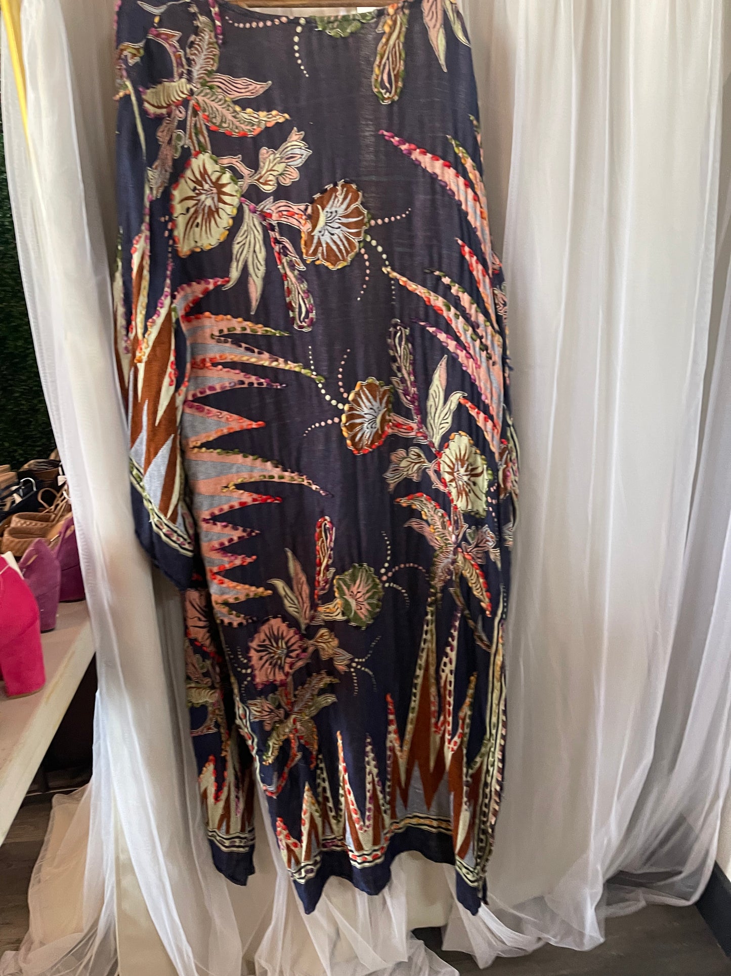 floral kimono duster