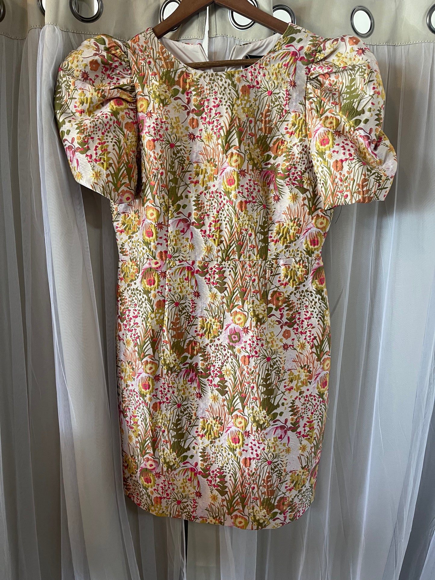Clover and stone floral dress