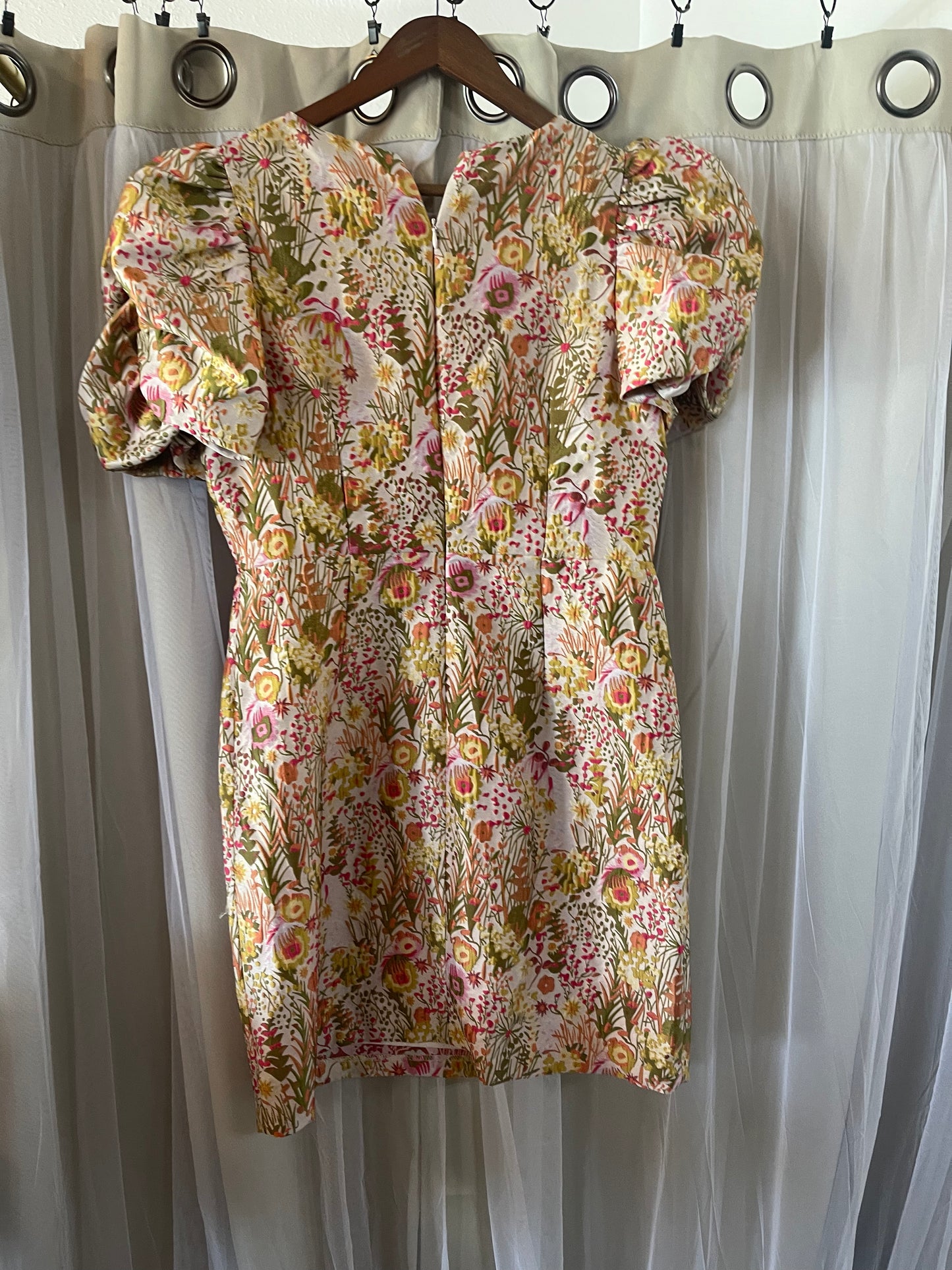 Clover and stone floral dress