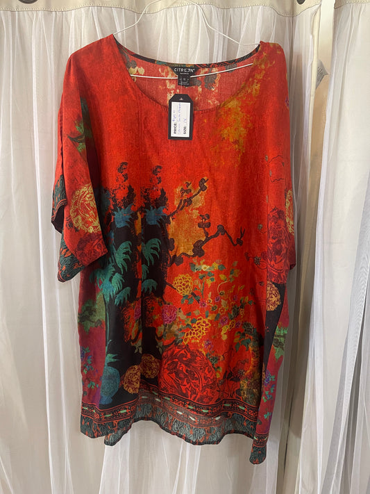 Citron Santa Monica features an Asian-inspired "wearable art" print