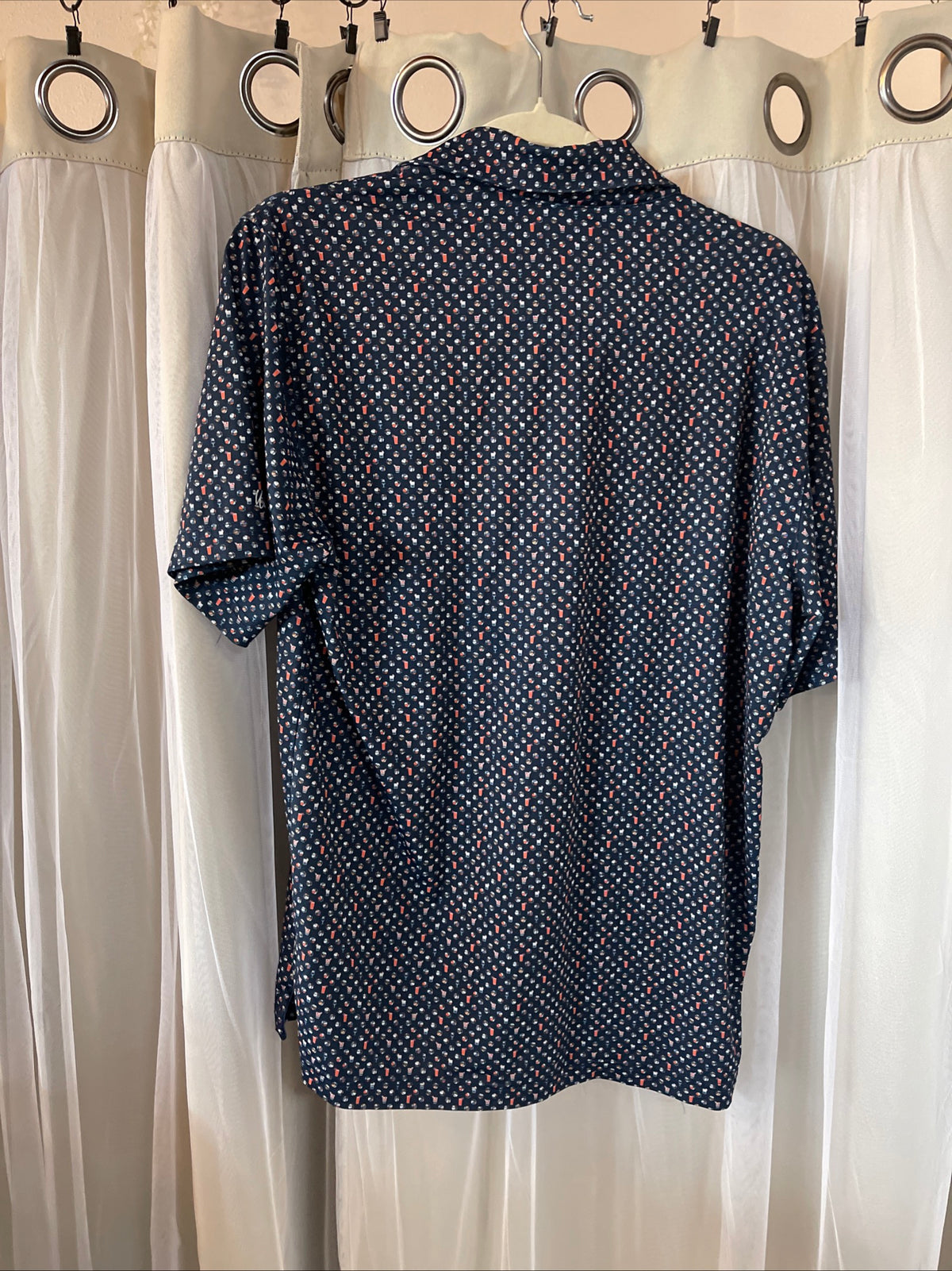 Walter Hagen printed golf polo shirt,