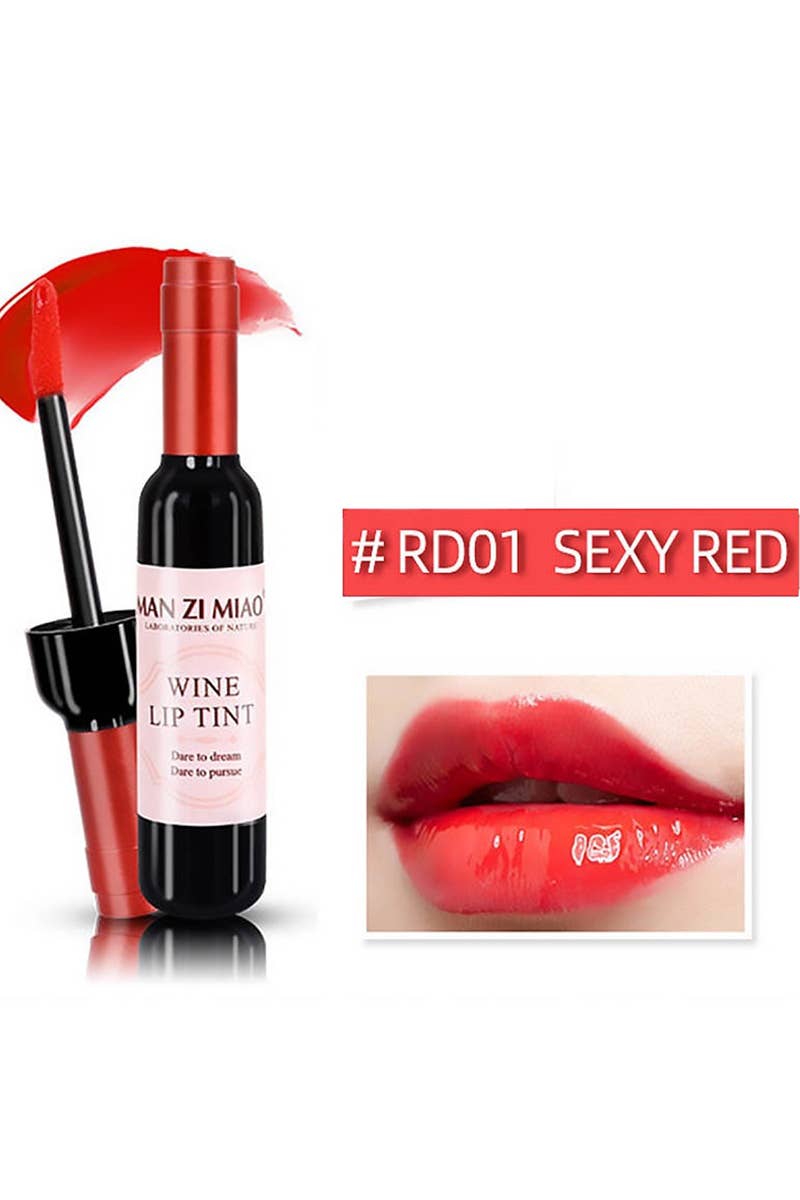 `Wine Bottle shape 24hrs Lip Tint: ASSORTED COLORS-161485