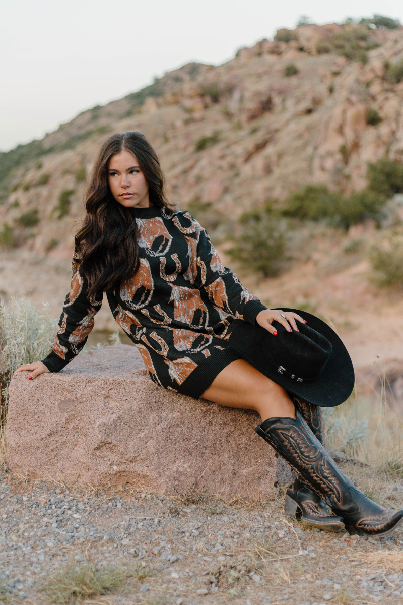 The Ruidoso Sweater Dress: S