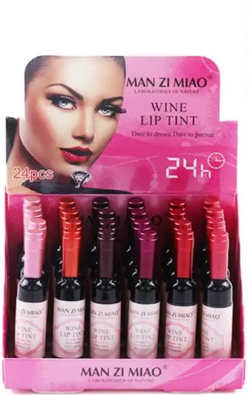 `Wine Bottle shape 24hrs Lip Tint: ASSORTED COLORS-161485
