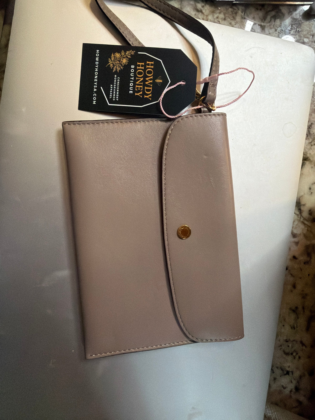 Stella McCarthy vegan leather pouch