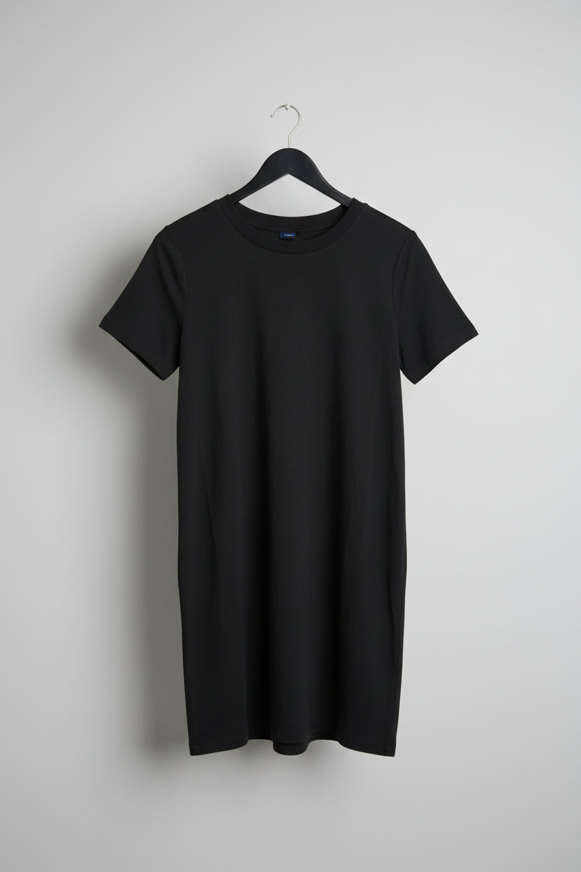 Black Old Navy short T-shirt dress