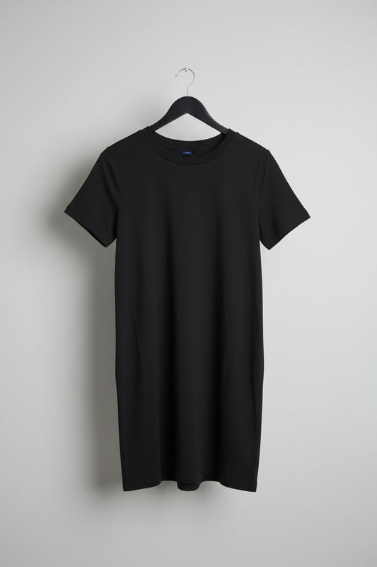 Black Old Navy short T-shirt dress